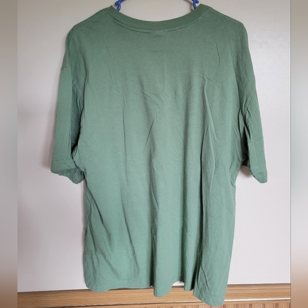 Coca Cola By PacSun Green Bandana Print Logo Tee Size Large - Picture 6 of 7